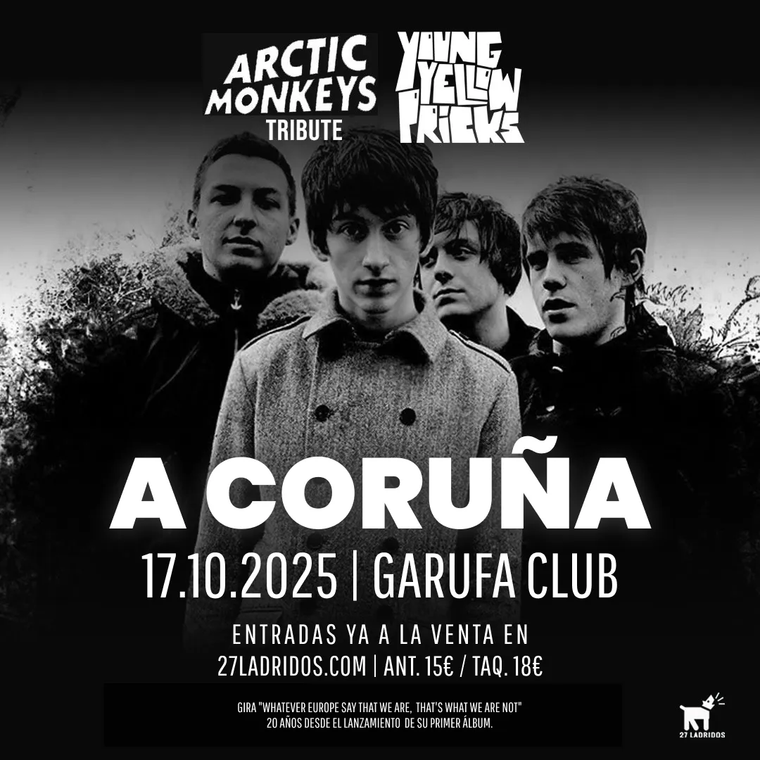Young Yellow Pricks - Arctic Monkeys Tribute en A Coruña