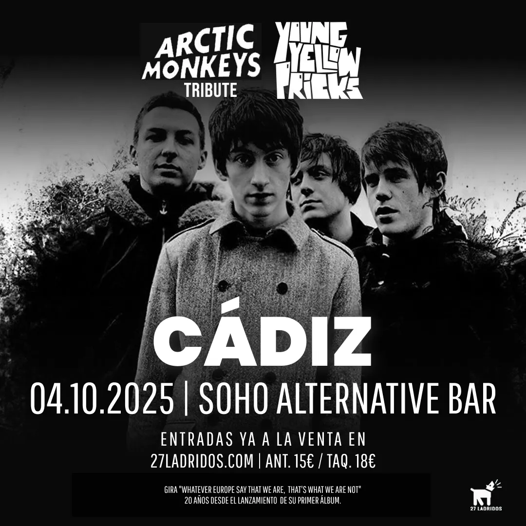 Young Yellow Pricks - Arctic Monkeys Tribute en Cádiz