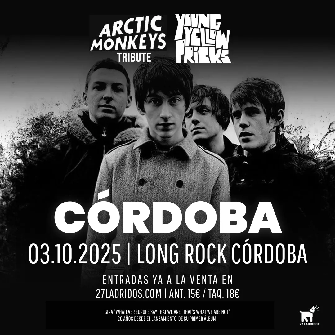 Young Yellow Pricks - Arctic Monkeys Tribute en Córdoba