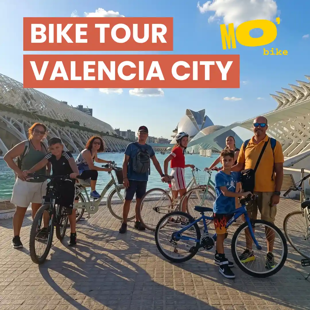 Tour en bicicleta por el centro de Valencia y Ciudad de las Artes y las Ciencias (en inglés)