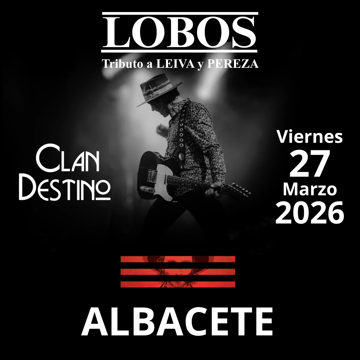 Lobos - Tributo a Leiva y Pereza en Albacete