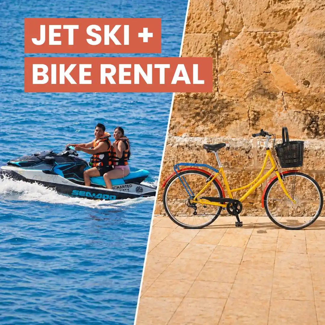 Bicicleta + Moto de Agua 