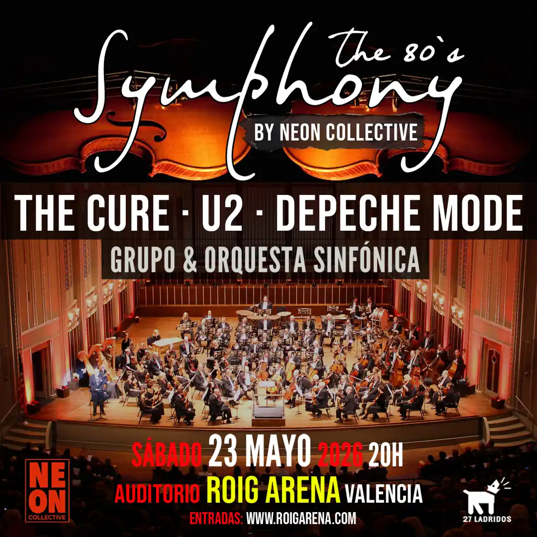 The 80s Symphony by Neon Collective en Valencia