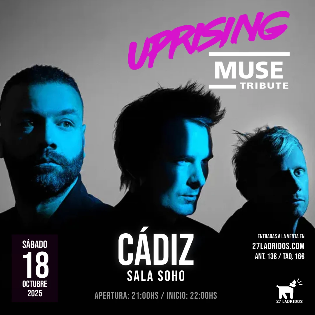 Uprising - Tributo a Muse en Cádiz
