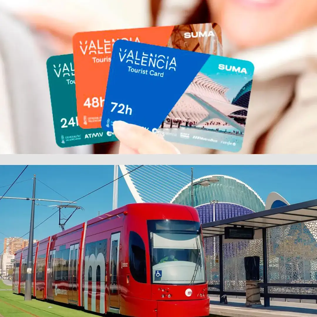 Valencia Tourist Card con transporte - 24, 48 o 72 horas