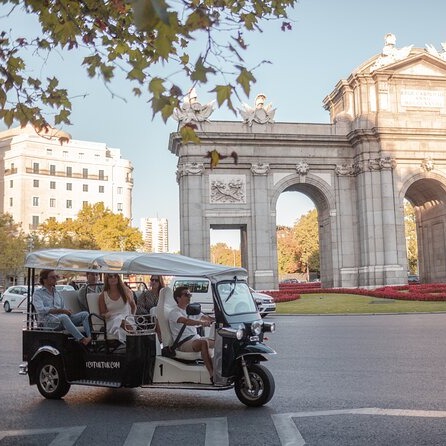 Eco Tuk Tuk Madrid - Tour Bienvenida a Madrid en Tuk Tuk