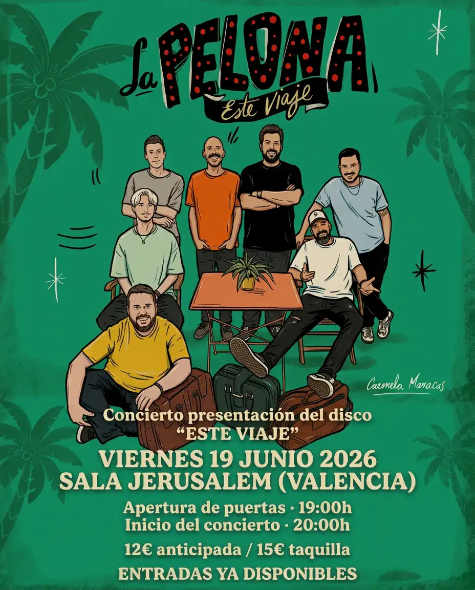 La Pelona en directo presentando "Este Viaje"
