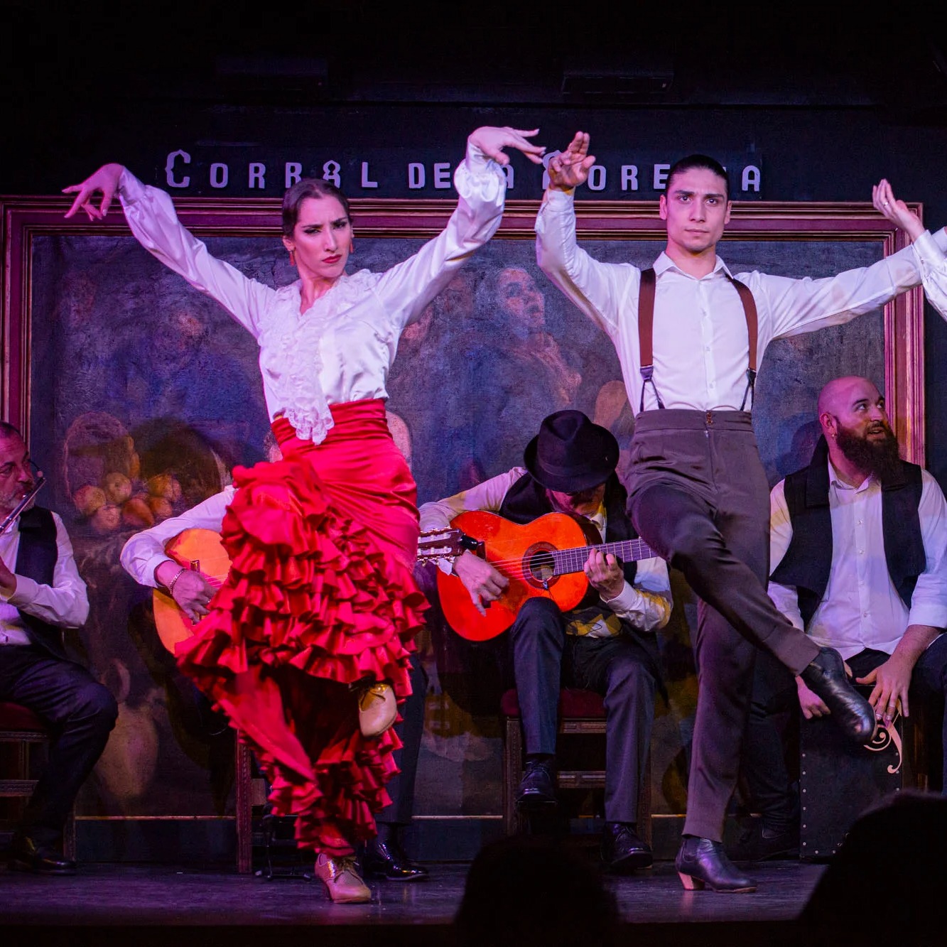 Espectáculo Flamenco Corral de la Morería - Madrid - Espectáculo Flamenco + Menú C