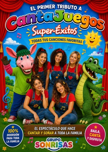 Cantajuegos Grupo Sonrisas, el Tributo - Manresa